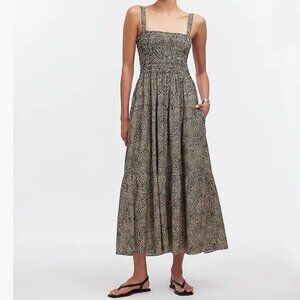 Madewell Print Maxi Dress